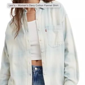 Levi's 100% Cotton Flannel Button Down sz L